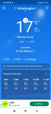 Daily Forecast android App screenshot 0